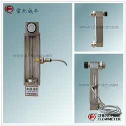 LZB-15D-K1 glass tube flowmeter with alarm switch  [CHENGFENG FLOWMETER] all stainless steel body high anti-corrosion